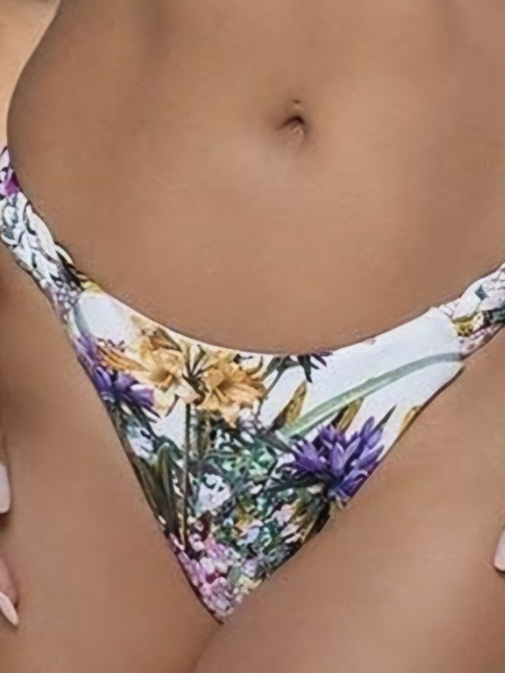 Swiminista Bikini Bottom Women's Small Tropical Swim x Christian Lacroix NWT